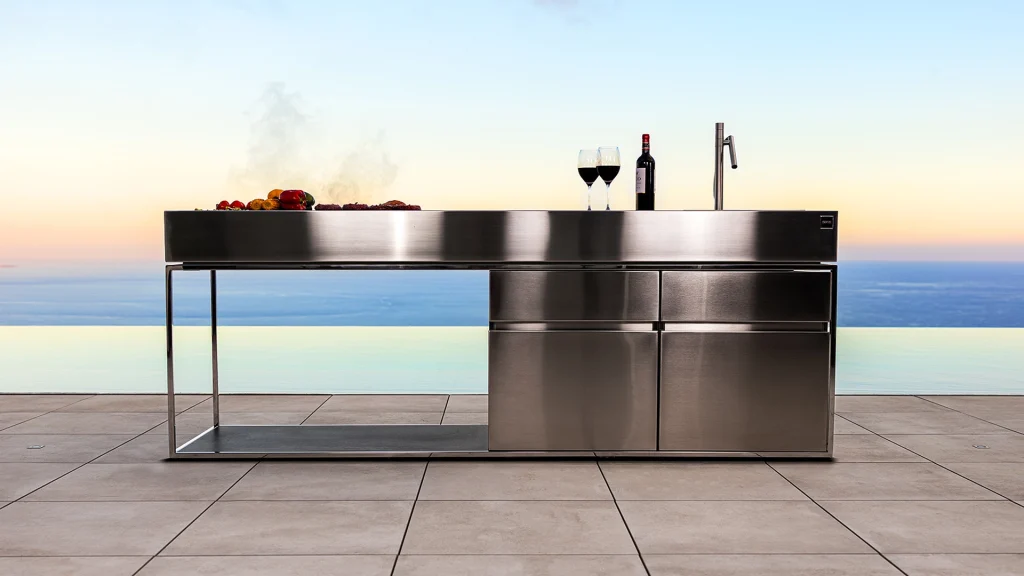 cocina prefabricada exterior