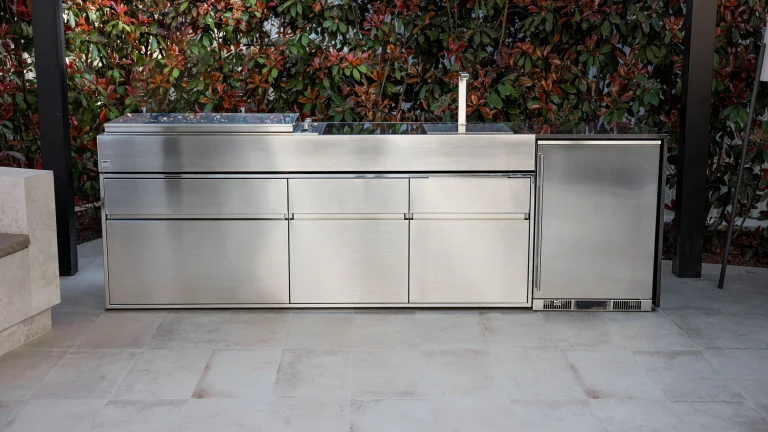 cocinas de exterior con barbacoa