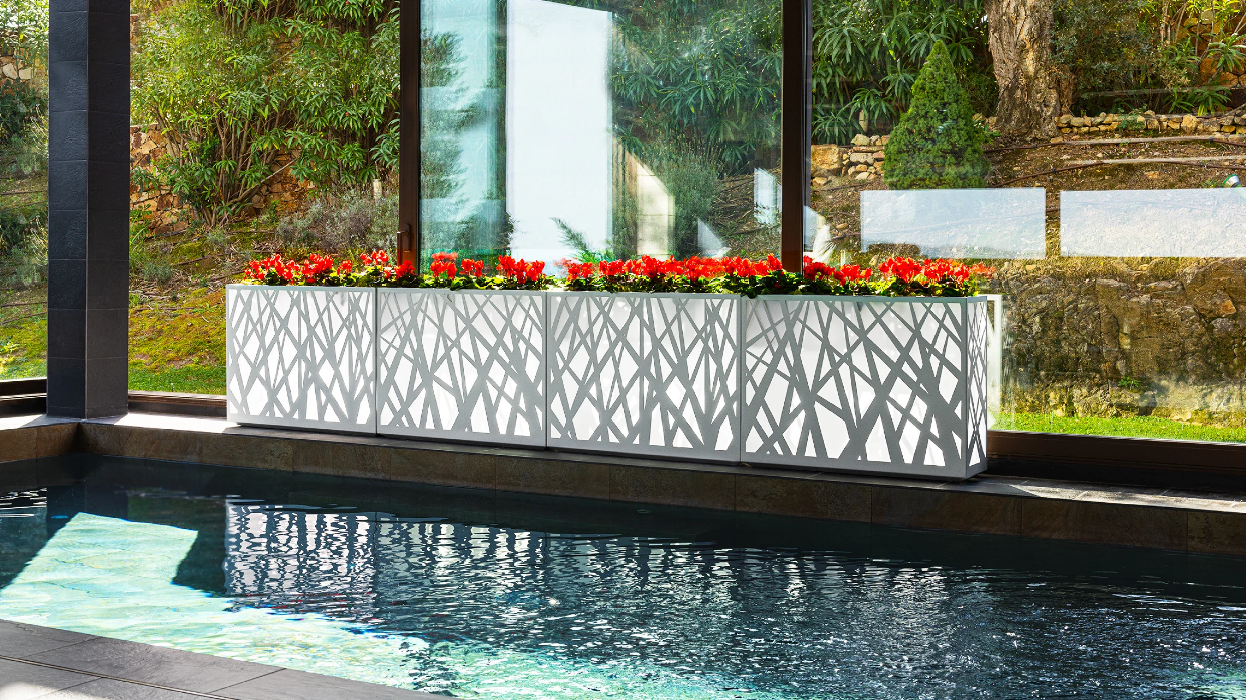 macetas led exterior