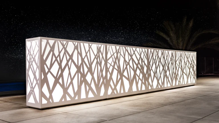 macetero led grande