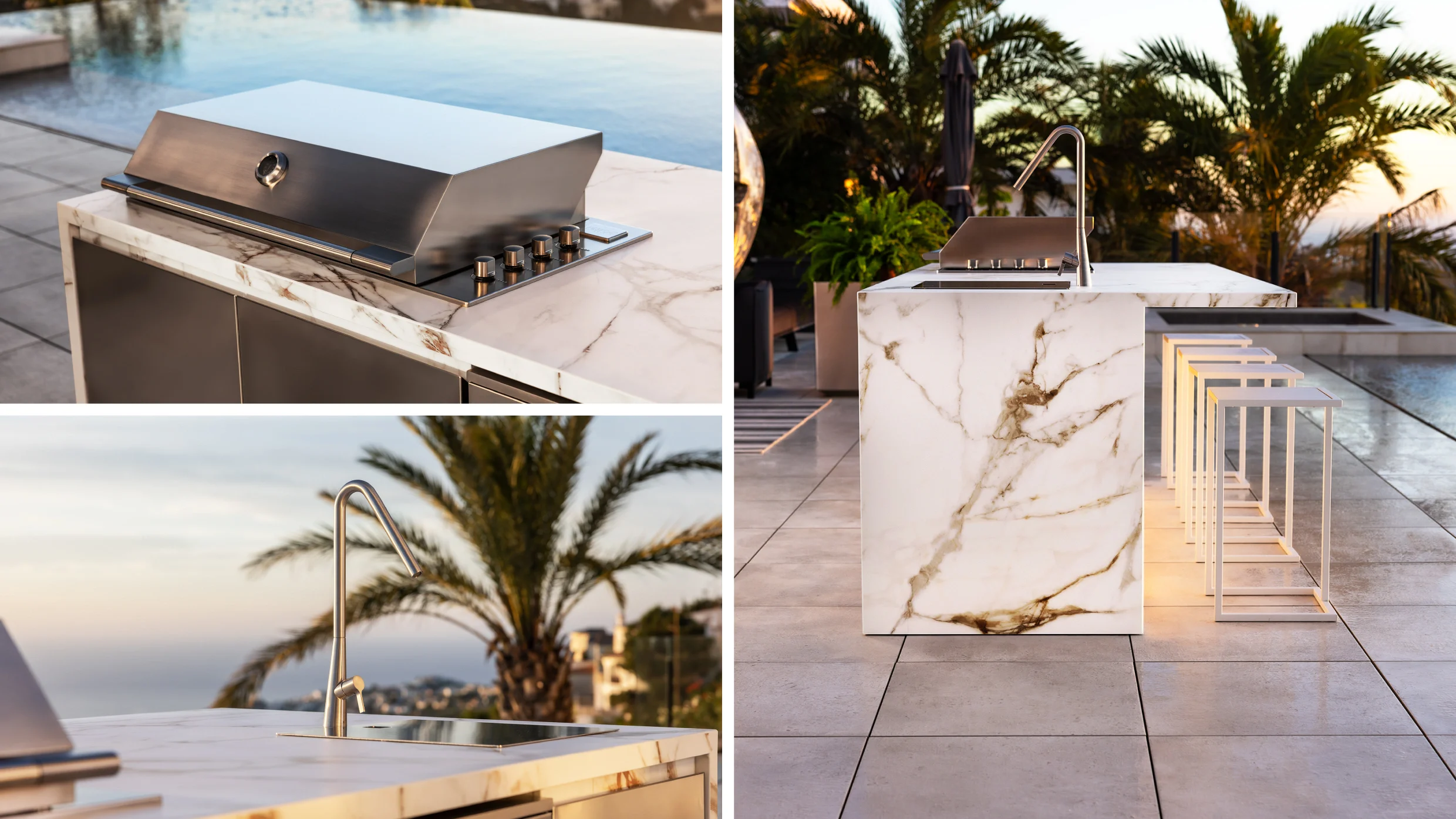 cocina jardin exterior