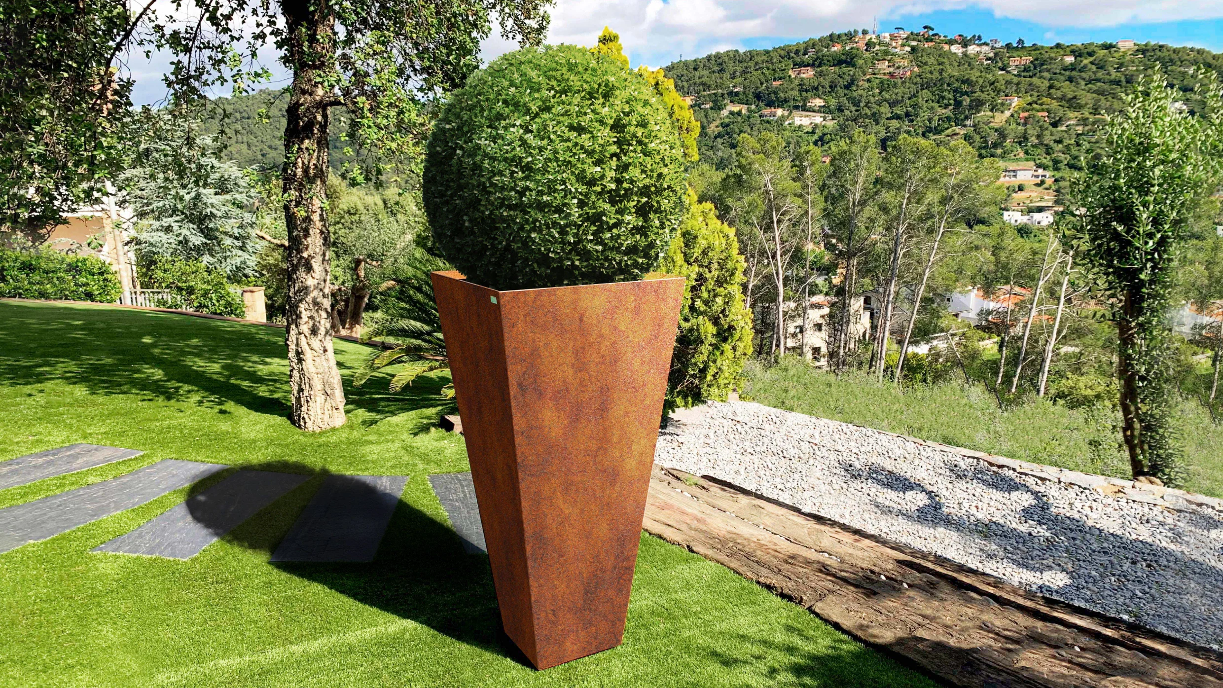 jardineras exteriores