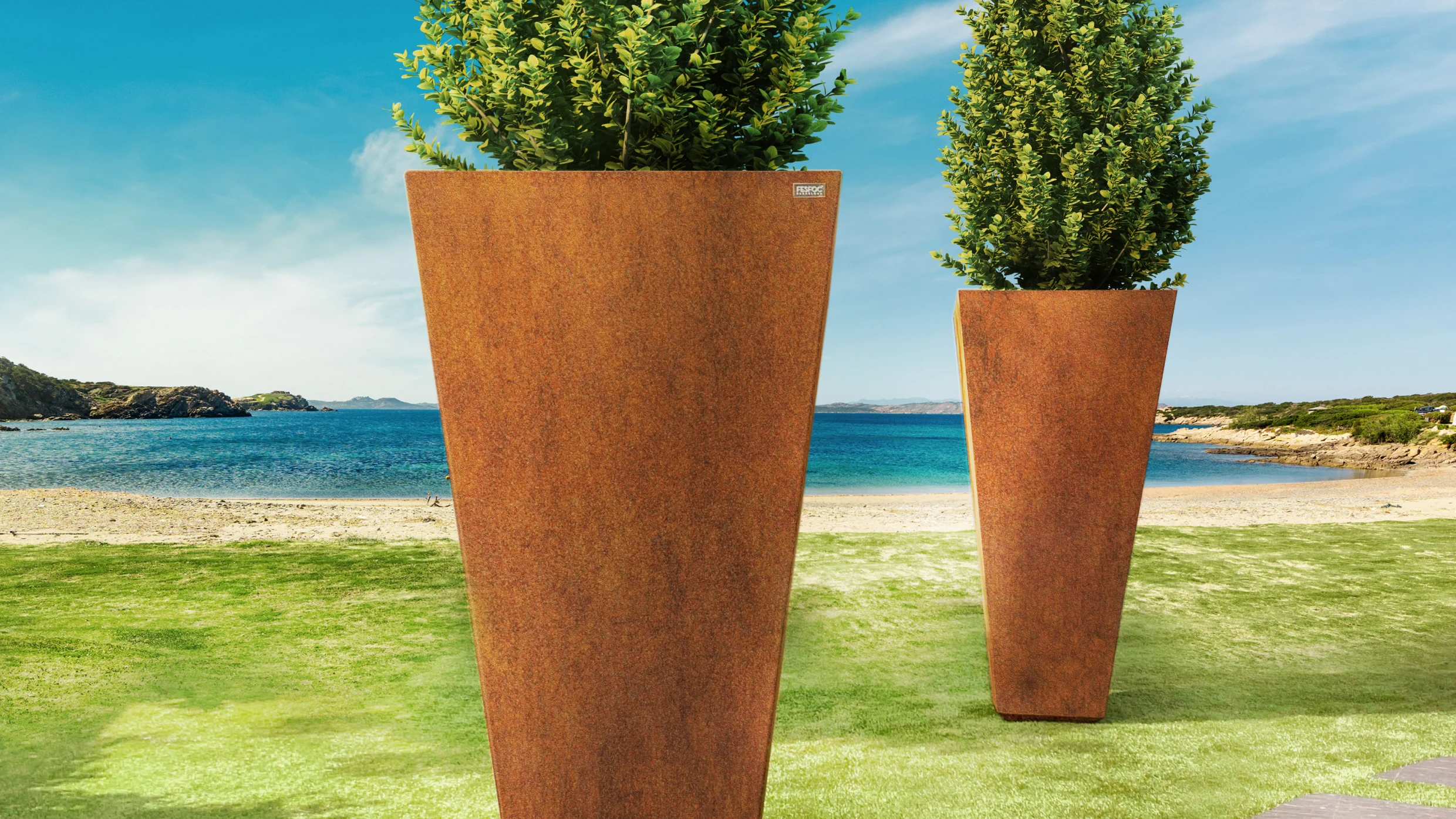 jardineras de diseño exterior