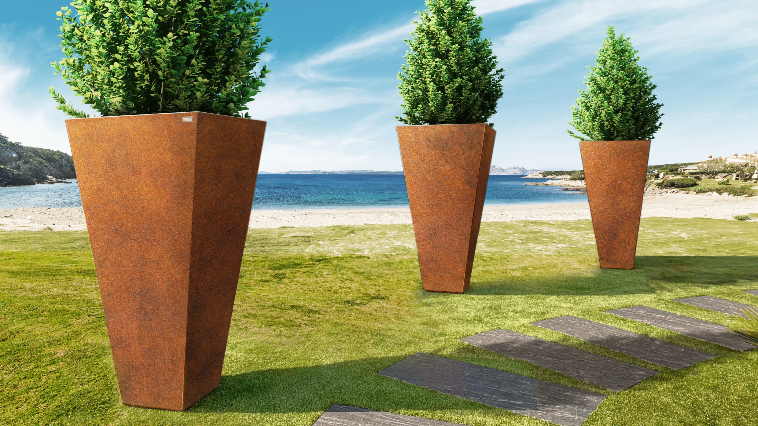 jardineras exterior diseño