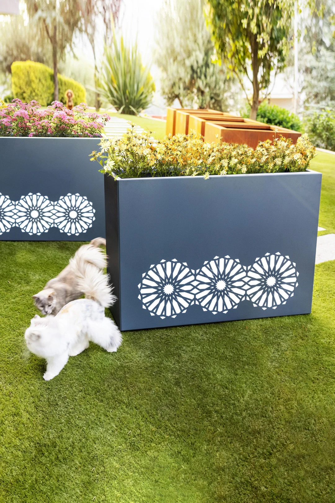 jardineras exteriores minimalistas