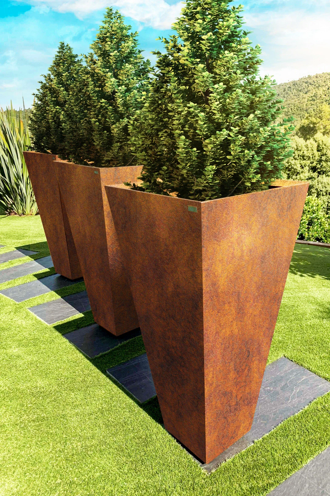 macetas diseño exterior