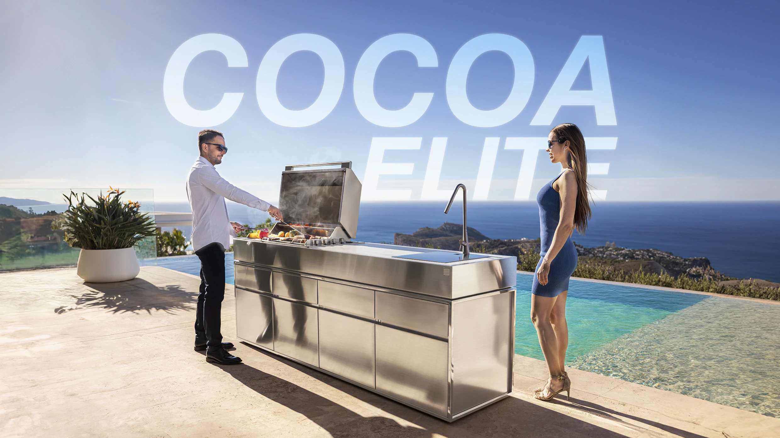 cocina a gas exterior