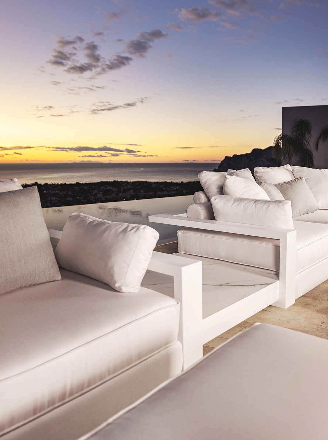 sofa terraza de lujo