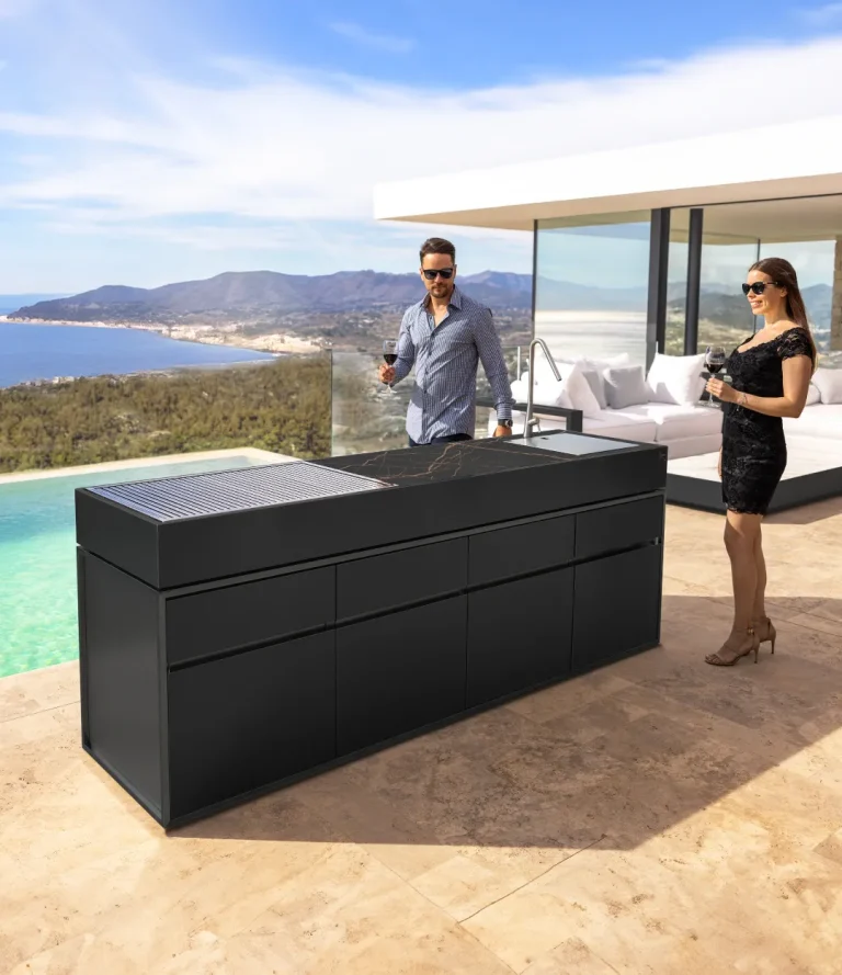 cocina exterior modular